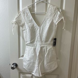 NWT Express Eyelet Romper